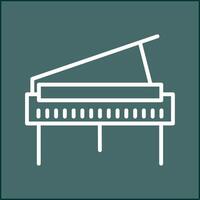 Grand Piano Vector Icon