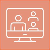 Videocall Vector Icon