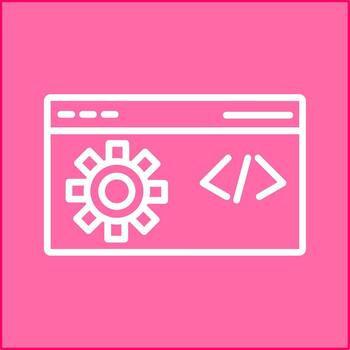 código mejoramiento vector icono