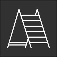 icono de vector de escalera