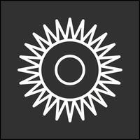 Optical Radiation Vector Icon