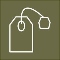 Tea Bag Vector Icon