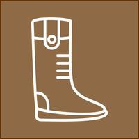 Long Boots Vector Icon