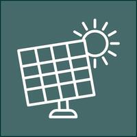 Solar Panel Vector Icon