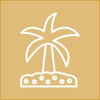 Coconut trees Vector Icon
