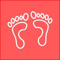 Foot X ray Vector Icon