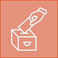 Casting Vote Vector Icon