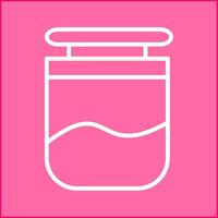 Jar on Display Vector Icon