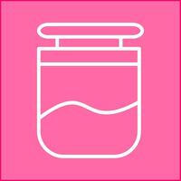 Jar on Display Vector Icon