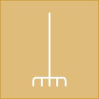 Fork picking leaves Vector Icon