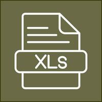 XLS Vector Icon