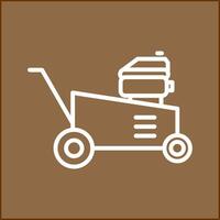 Lawn Mower Vector Icon