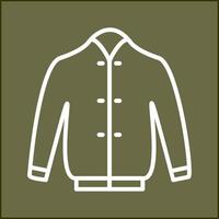 Stylish Jacket Vector Icon