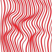 Wavy abstract stripes square background vector