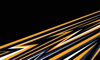 Car wrap sharp stripes racing sticker background vector