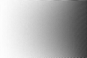 Gradient dotted halftone background. Halftone pattern texture overlay. Abstract black, white, dots. Vector illustration