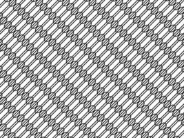 Stripe Line and Oval Shape Motifs Pattern, can use for Decoration, Wallpaper, Ornate, Background, Fabric, Textile, Fashion, Carpet, Tile, or Graphic Design Element. Vector Illustration