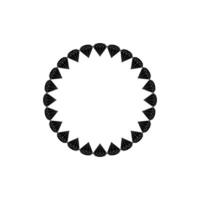 Diamond in Circle Shaped, can use for Art Illustration, Logo Gram, Frame Work, Background, Pictogram, Website, Apps, or Graphic Design Element. Vector Illustration