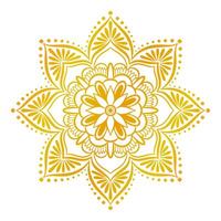 Arabic Golden Mandala vector