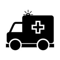 ambulance icon vector design template