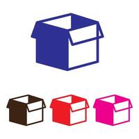 box icon vector design template