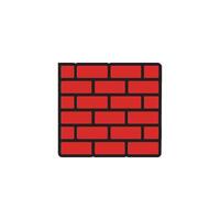 brick Icon vector design templates
