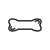 dog bone icon vector design template