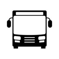 plantilla de diseño de vector de icono de autobús