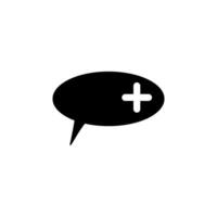 Chat Speech Bubble  Icon vector design templates