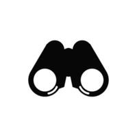 binoculars icon vector design template