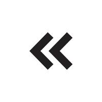 arrow and play button icon vector design template