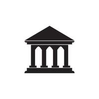 bank icon vector design template