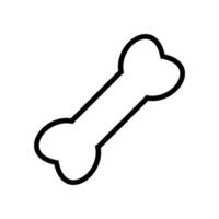 dog bone icon vector design template