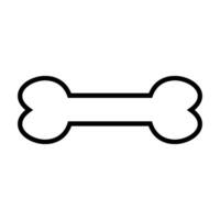 dog bone icon vector design template