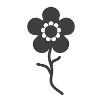 flor icono vector diseño plantillas