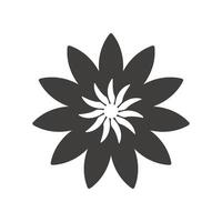 flower Icon vector design templates