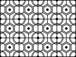 arabic geometric seamless ornament pattern. Monochrome abstract line texture in Arabic style. Decorative vintage lattice background. Abstract ornament for fabric, wrapping. vector
