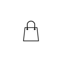 bag icon vector design template