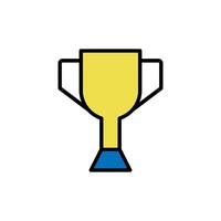 trophy icon design vector templates