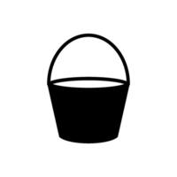 bucket icon vector design template