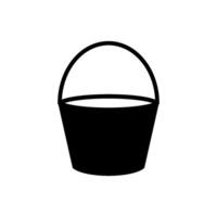 bucket icon vector design template