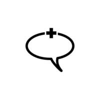 Chat Speech Bubble  Icon vector design templates