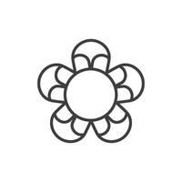 flower Icon vector design templates