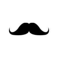 Bigote icono vector diseño plantillas