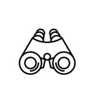 binoculars icon vector design template