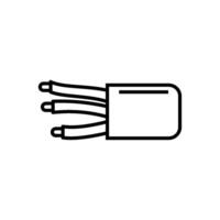 wire cable icon vector design templates