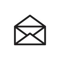 envelope icon vector design template