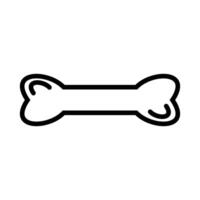 dog bone icon vector design template