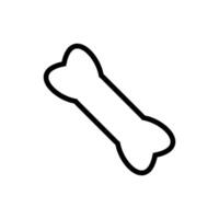 dog bone icon vector design template
