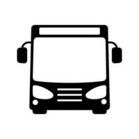 plantilla de diseño de vector de icono de autobús